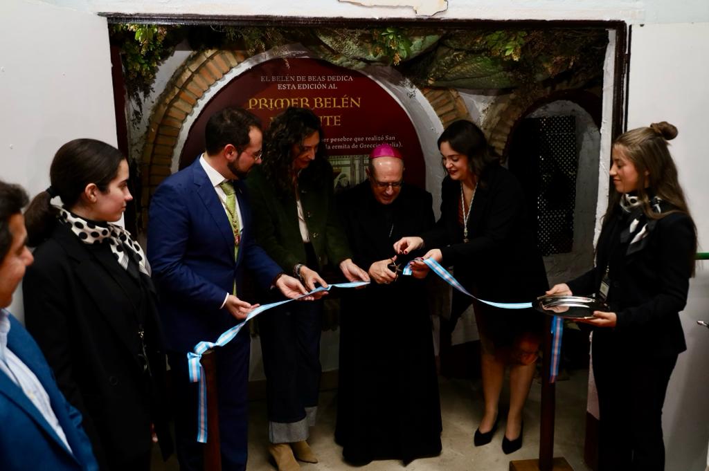 Inauguración del Belén Viviente de Beas. 