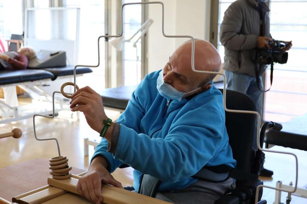 Personas con discapacidad.