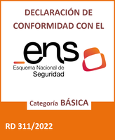 Imagen del Certificado ENS