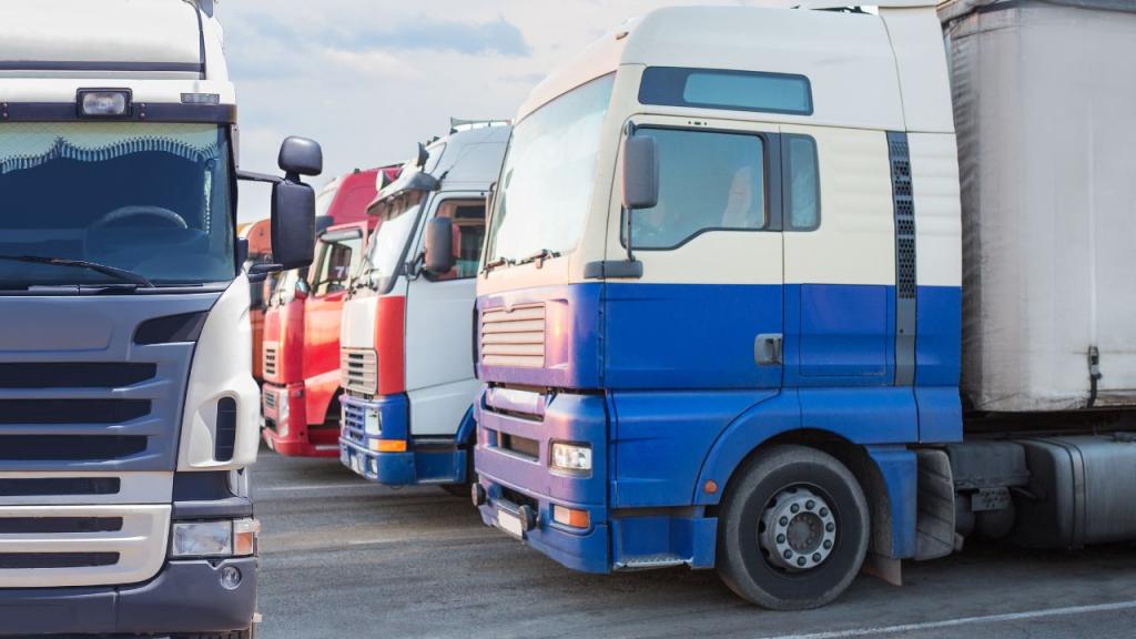 Estacionamiento de vehículos pesados