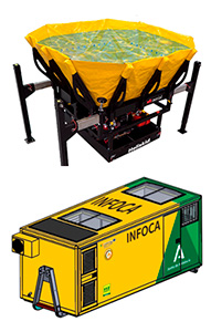 Heliskid y modulo de mando