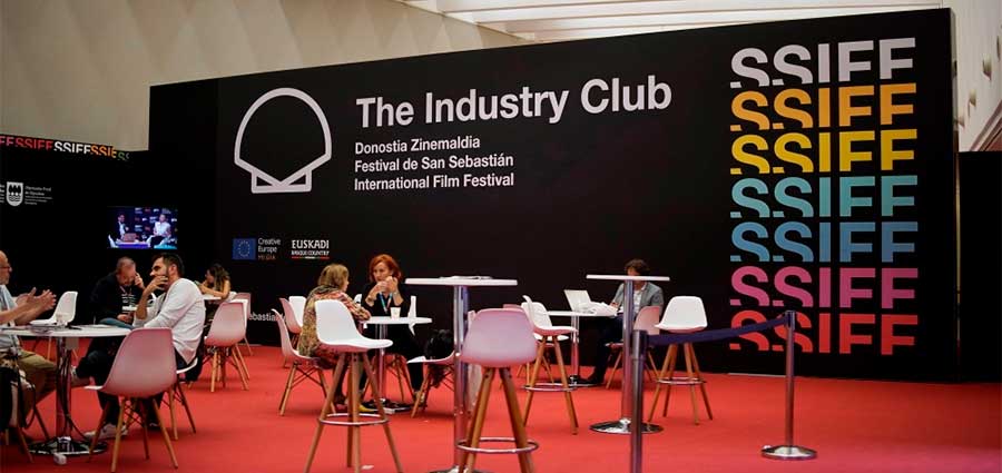 Asistentes al Industry Club del Festival Internacional de Cine de San Sebastián