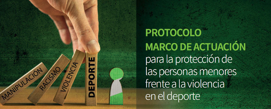 Portada información sobre curso básico sensibilización de la protección del menor frente a la violencia en el deporte