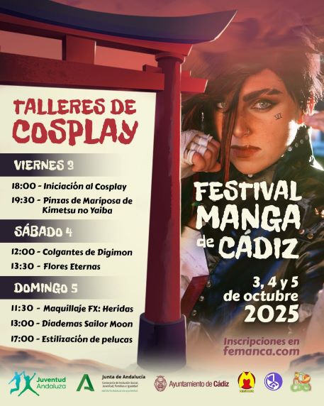 Talleres organizados por el IAJ de cosplay