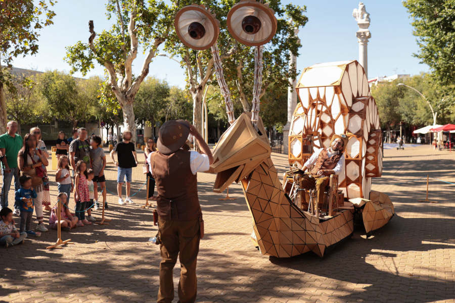 espectáculo familiar ‘Mi gran caracol’, de Ángeles de Trapo