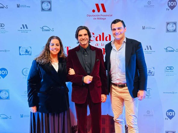 Alba Ortiz, Javier Conde y Pedro Ramírez