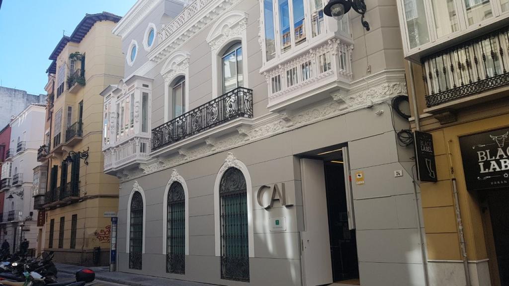 Fachada del Centro Andaluz de las Letras